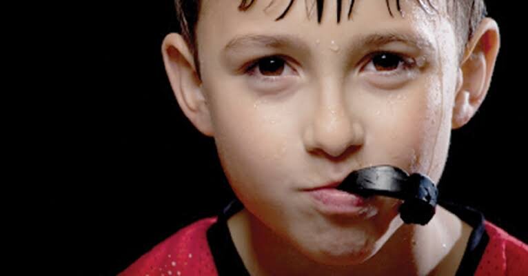 Sports mouth guard for children